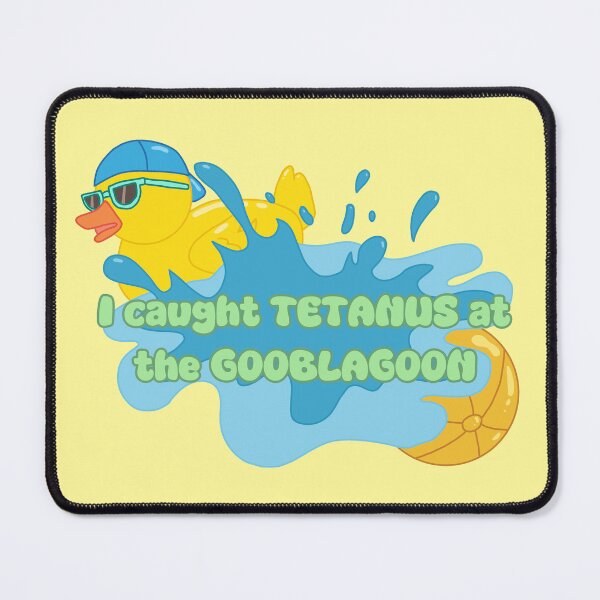 Item preview, I Caught Tetanus at the GOOBLAGOON designed and sold by DeltheDork.