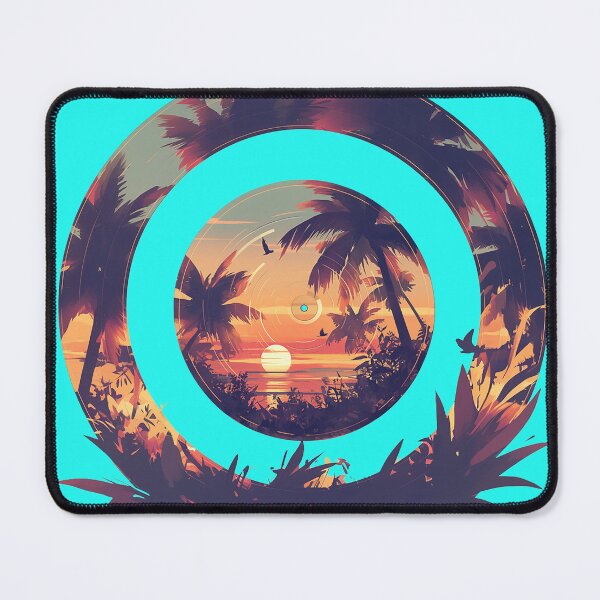 Item preview, Tropical Sunset Vinyl Portal designed and sold by Christian Weiss.