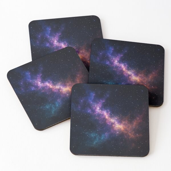 Item preview, Colorful Nebula Galaxy | Vibrant Cosmic Space T-Shirt & Merch designed and sold by NaphDesigns.