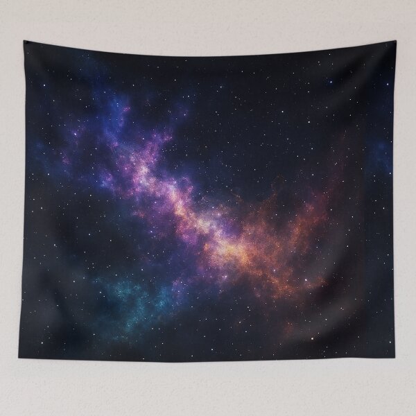 Item preview, Colorful Nebula Galaxy | Vibrant Cosmic Space T-Shirt & Merch designed and sold by NaphDesigns.