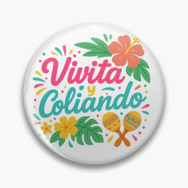 Item preview, Vivita y Coliando Tropical Fiesta Design designed and sold by Mirahexoreli.