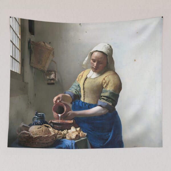 Item preview, Johannes Vermeer - The Milk Maid designed and sold by Jon-Baran.