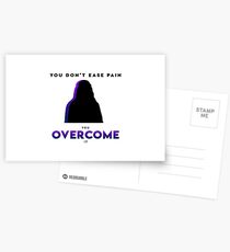 You overcome it Postcards