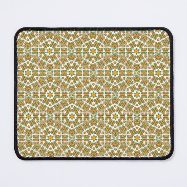 Item preview, Geometric Hexagon Shape Pattern in Yellow designed and sold by Artistestella.