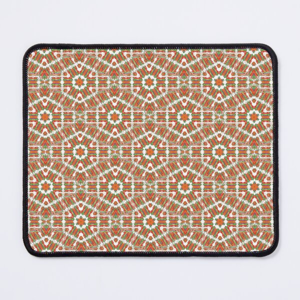Item preview, Geometric Hexagon Shape Pattern in Orange designed and sold by Artistestella.