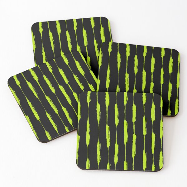 Item preview, Inked Stripes in Green designed and sold by LAEC-Shop.