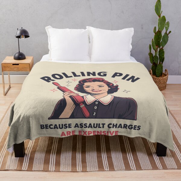 Item preview, Rolling Pin Because Assault Charges Are Expensive designed and sold by VinsendDraconi.