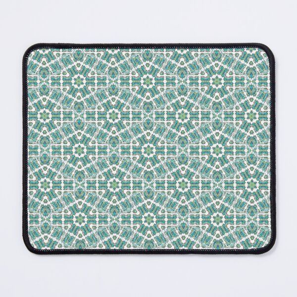 Item preview, Geometric Hexagon Shape Pattern in Teal designed and sold by Artistestella.