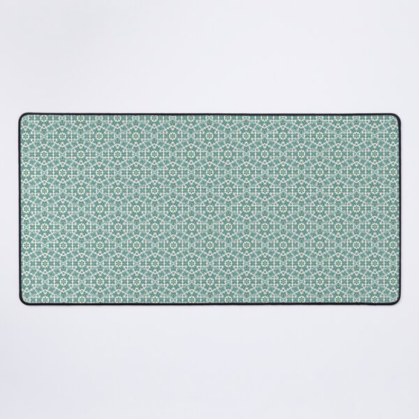Item preview, Geometric Hexagon Shape Pattern in Teal designed and sold by Artistestella.