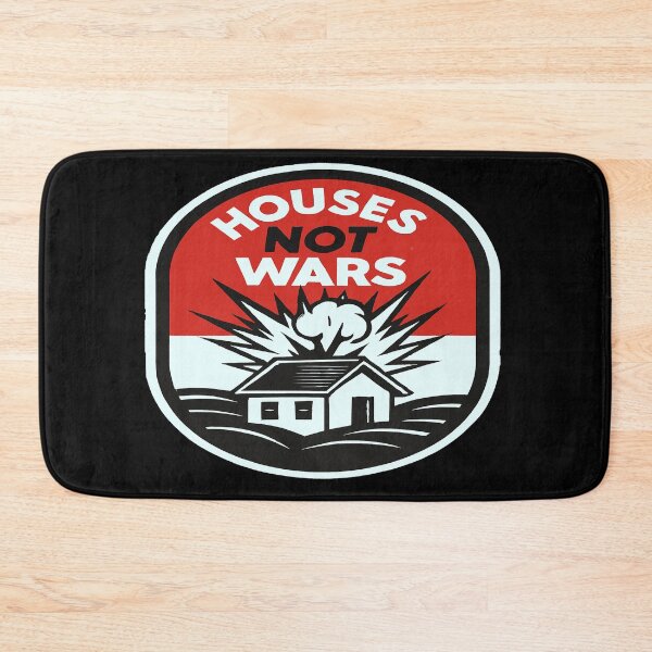 Item preview, Houses Not Wars Peace and Shelter Advocacy designed and sold by Owcomm.