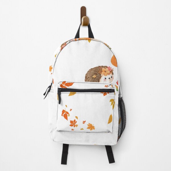 Item preview, Hedgehog family in autumn – watercolor design designed and sold by Artistica1234.