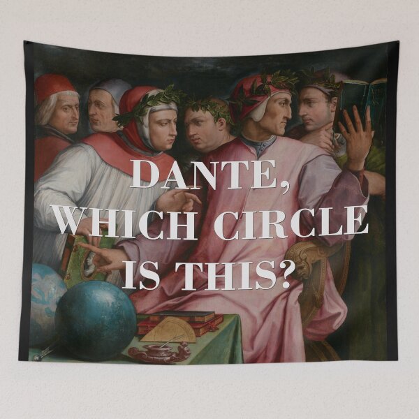 Item preview, Dante, which circle is this? designed and sold by zaMAJAvanje.