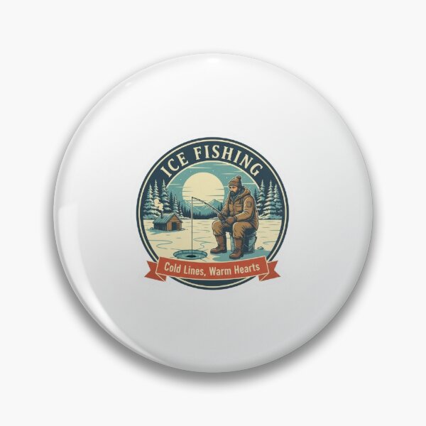 Item preview, Ice Fishing: Cold Lines, Warm Hearts designed and sold by WestJumboLimbo.