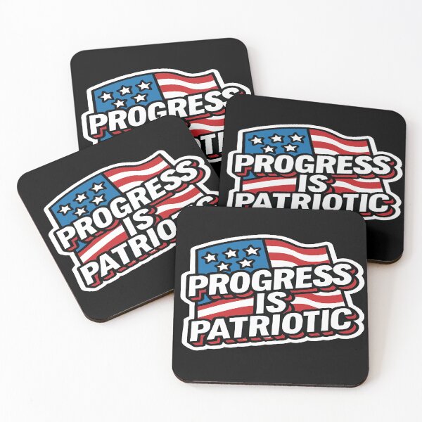 Item preview, Progress Is Patriotic Forward Thinking America designed and sold by Owcomm.