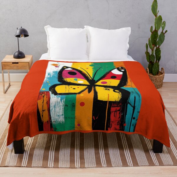 Item preview, Fly for the Future - Colorful Geometric Butterfly Celebrating Nature and Survival designed and sold by OlfactoART Studio.