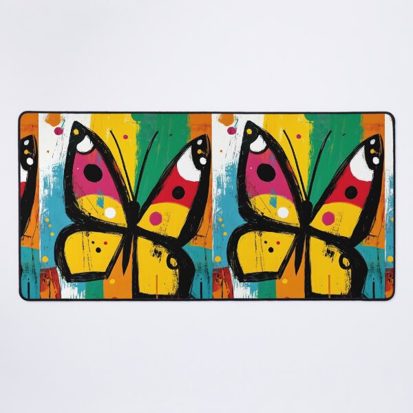 Item preview, Fly for the Future - Colorful Geometric Butterfly Celebrating Nature and Survival designed and sold by OlfactoART Studio.