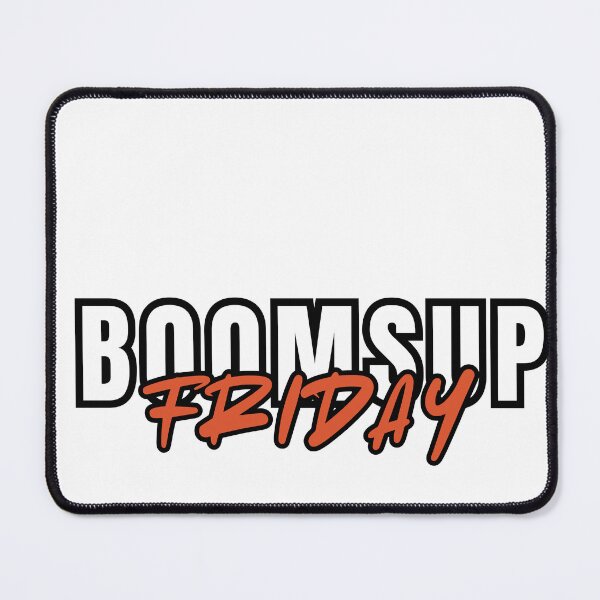 Item preview, #Boomsup Friday Bold T-shirt Design designed and sold by drbeshoyadel.