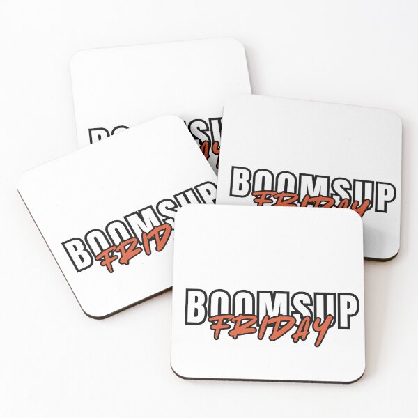 Item preview, #Boomsup Friday Bold T-shirt Design designed and sold by drbeshoyadel.
