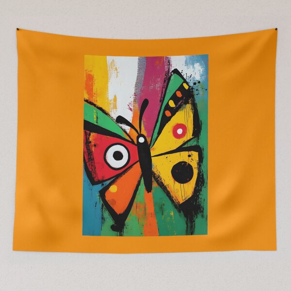 Item preview, Defend the Pollinators - Striking Butterfly Artwork with Dynamic Contrasting Background designed and sold by OlfactoART Studio.