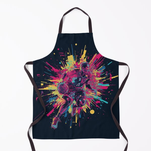 Item preview, Neon Pixel Basketball – Futuristic Cyberpunk T-Shirt designed and sold by karimahmed84.