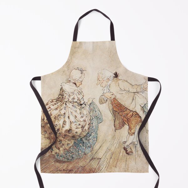 Item preview, Elderly Couple Dancing - A Christmas Carol - Arthur Rackham designed and sold by forgottenbeauty.