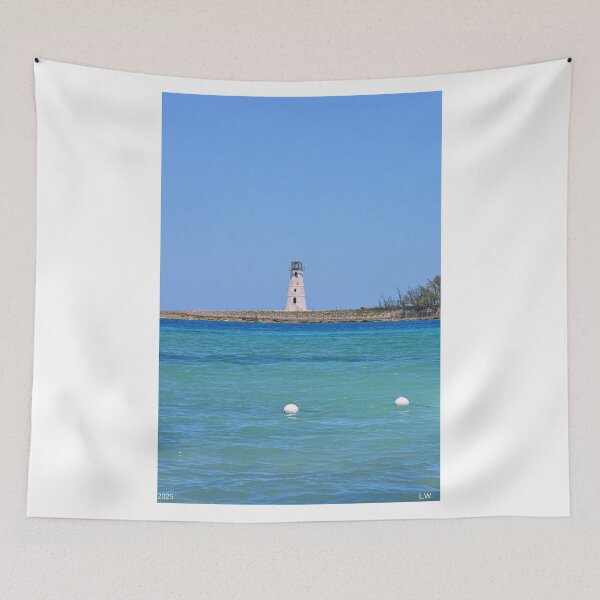Item preview, Nassau Harbour Lighthouse Vertical designed and sold by LisaWootenPhoto.
