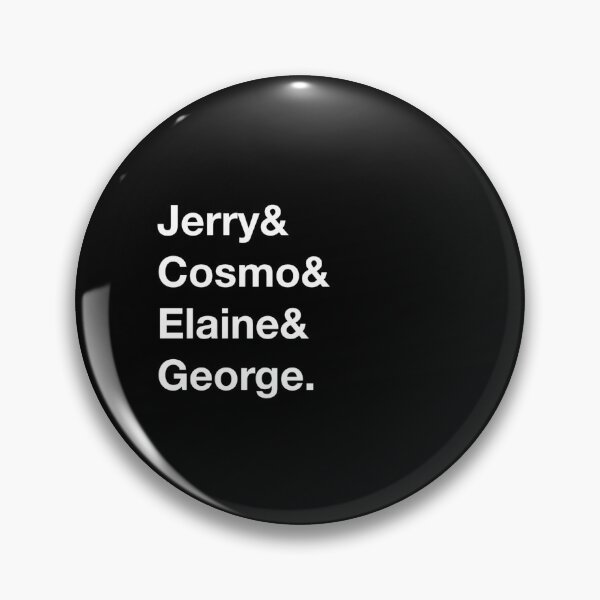 Item preview, Jerry&Cosmo&Elaine&George. | Cast of Seinfeld | Ampersand T-shirt design designed and sold by Oqueartecura.