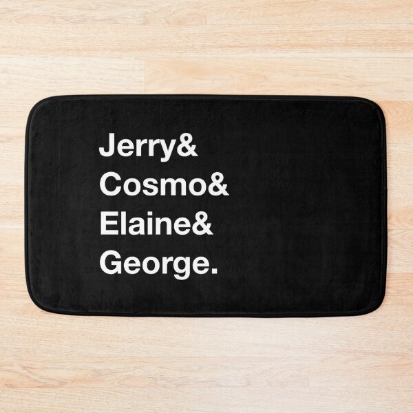 Item preview, Jerry&Cosmo&Elaine&George. | Cast of Seinfeld | Ampersand T-shirt design designed and sold by Oqueartecura.