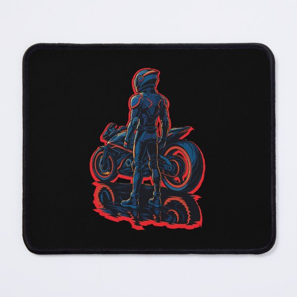 Item preview, Red Neon Digital Grid – Futuristic Cyber Sci-Fi Art designed and sold by What you are is Beautiful.