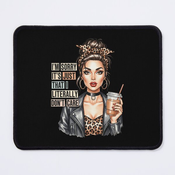 Item preview, Sassy Retro Leopard Coffee Queen designed and sold by saranahi.