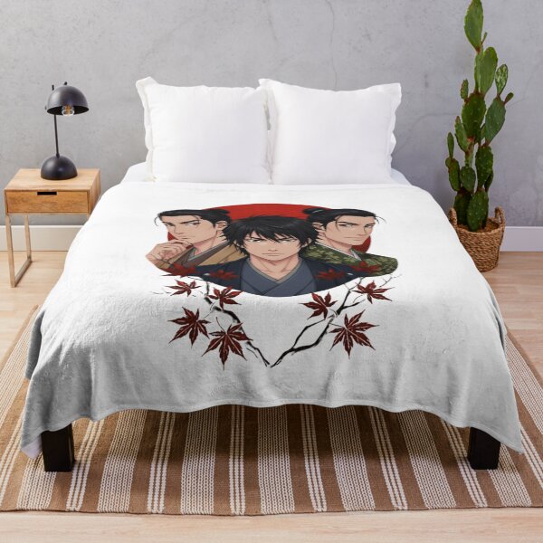 Item preview, Samurai Spirit - Three Japanese Warriors & Red Sun Art designed and sold by digishops.