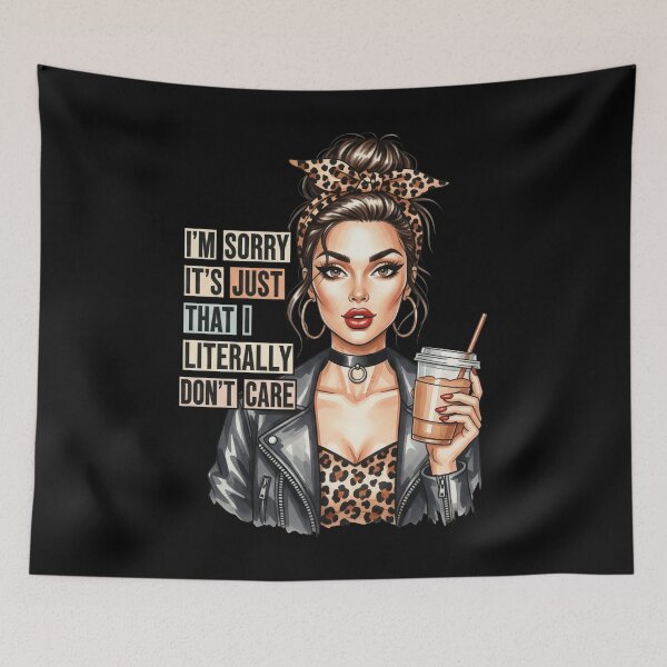 Item preview, Sassy Retro Leopard Coffee Queen designed and sold by saranahi.