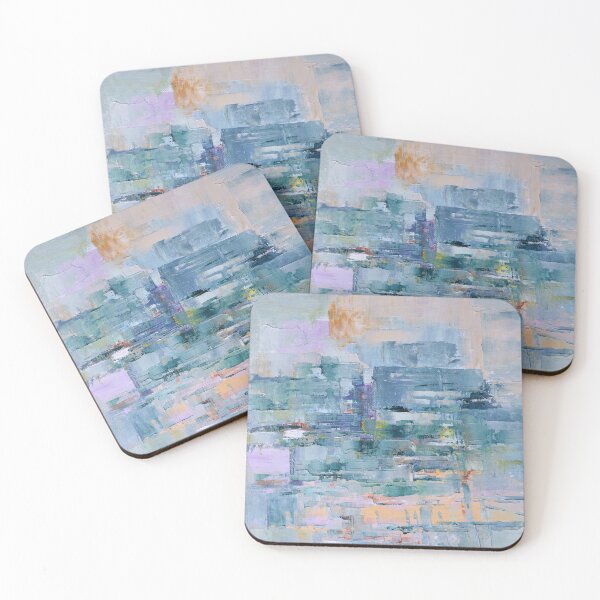Item preview, Abstract sunset under the city designed and sold by Olga Lashko.