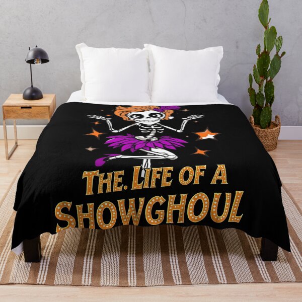 Item preview, The Life of a Showghoul Funny Skeleton Showgirl Halloween Design designed and sold by ArtDesignTp.
