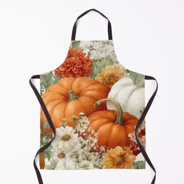 Item preview, Floral Pumpkin Slowdown Autumnal Pattern designed and sold by scicilysimonee.