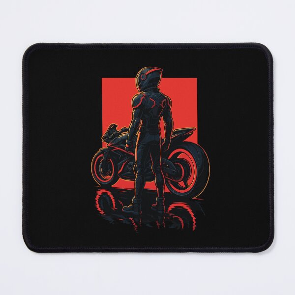 Item preview, Red Neon Digital Grid – Futuristic Cyber Sci-Fi Art designed and sold by What you are is Beautiful.