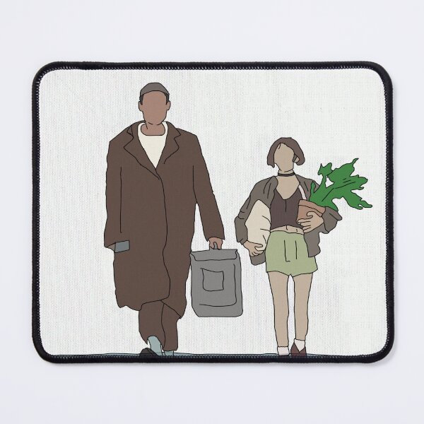 Item preview, Leon movie poster starring Jean Reno and Natalie Portman (with ground) designed and sold by historic-photos.