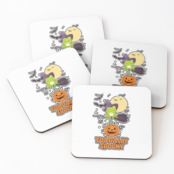 Item preview, Toadally Spooky Funny Frog Witch Halloween Pumpkin Design designed and sold by ArtDesignTp.