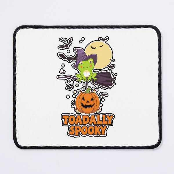Item preview, Toadally Spooky Funny Frog Witch Halloween Pumpkin Design designed and sold by ArtDesignTp.