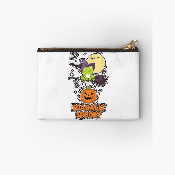 Item preview, Toadally Spooky Funny Frog Witch Halloween Pumpkin Design designed and sold by ArtDesignTp.