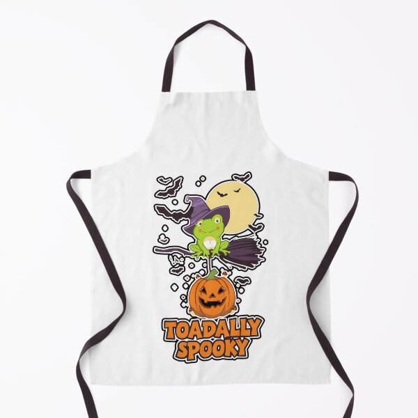 Item preview, Toadally Spooky Funny Frog Witch Halloween Pumpkin Design designed and sold by ArtDesignTp.