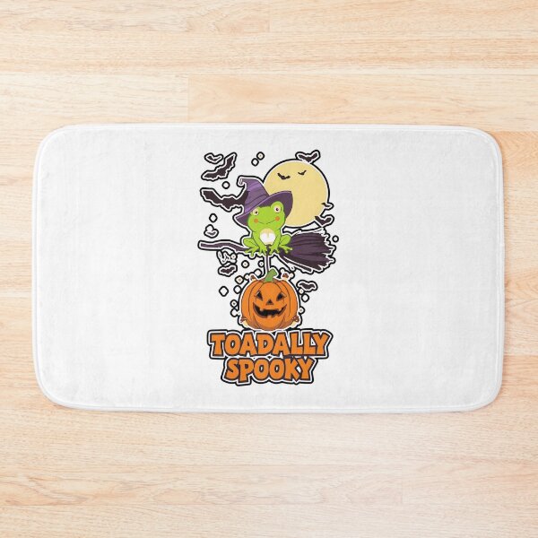 Item preview, Toadally Spooky Funny Frog Witch Halloween Pumpkin Design designed and sold by ArtDesignTp.