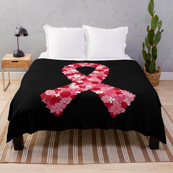 Item preview, Floral Pink Ribbon Breast Cancer Awareness  designed and sold by Fadawich.