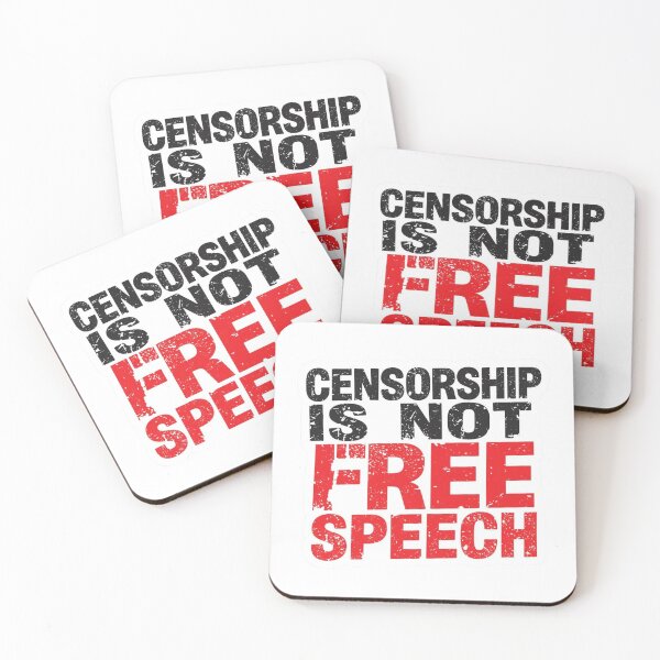 Item preview, Censorship is NOT Free Speech designed and sold by LewpyG.