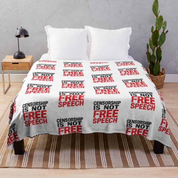 Item preview, Censorship is NOT Free Speech designed and sold by LewpyG.