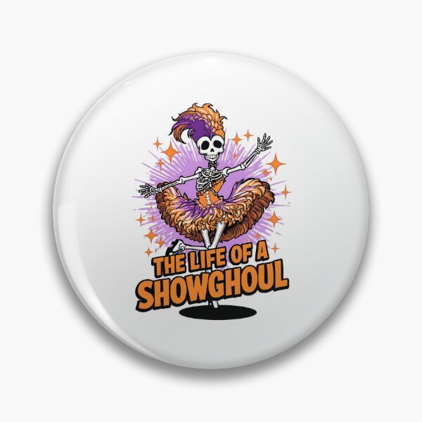 Item preview, The Life of a Showghoul Skeleton Showgirl Funny Halloween Design designed and sold by ArtDesignTp.