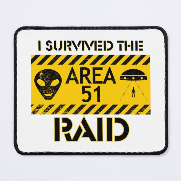 Artikelvorschau, I survived the area 51 raid entworfen und verkauft von MotleyMethod.