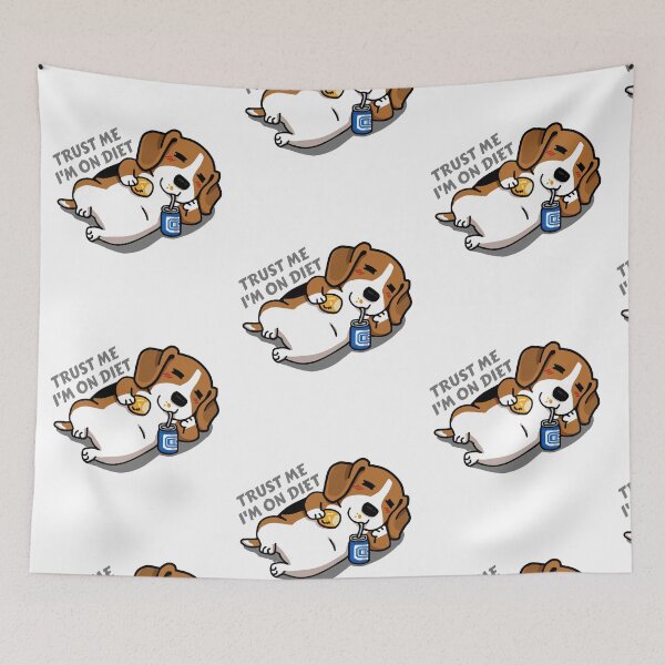 Item preview, Trust Me I'm On Diet Beagle  designed and sold by Hustlercredo.