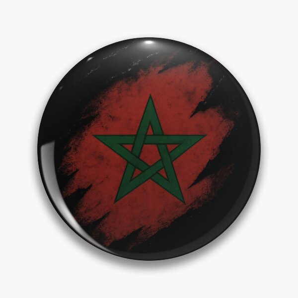 Item preview, Morocco Moroccan Flag  designed and sold by DemureArtsy.