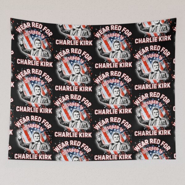 Item preview, Wear Red For Charlie Kirk designed and sold by WoodburyLake.